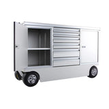 Arrow Components Aluminum Pit Box Shop Tool Box Cart 60"