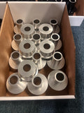 Pair of Rear Wheel Spacers for Drag Bike 7/8" or 25mm Axle Diameter to your length