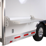 Arrow Components 24" &  48" Portable Flip Down Bench with Options Drawers Aersol Can Holders