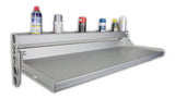Arrow Components 24" &  48" Portable Flip Down Bench with Options Drawers Aersol Can Holders