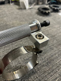 387 Billet Exhaust Mount w Clamp for Drag Bike Megaphone