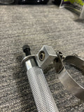 387 Billet Exhaust Mount w Clamp for Drag Bike Megaphone